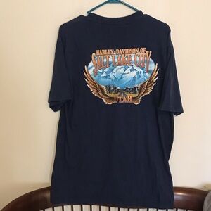 Ride through the beauty of Salt Lake City, Utah in this great Harley Shirt!